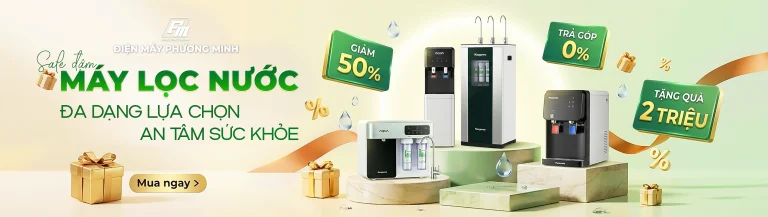 Banner máy lọc nước ưu đãi