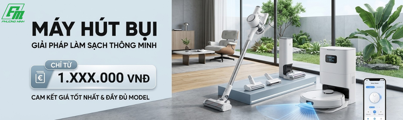 Máy hút bụi giải pháp thông minh