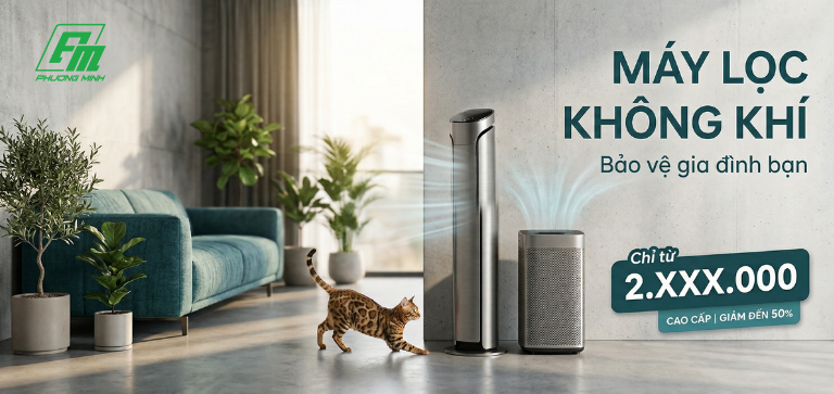 Máy lọc không khí bảo vệ gia đình