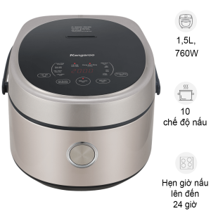 Nồi Cơm Điện Tử Kangaroo KG15DR10 1.5 Lít