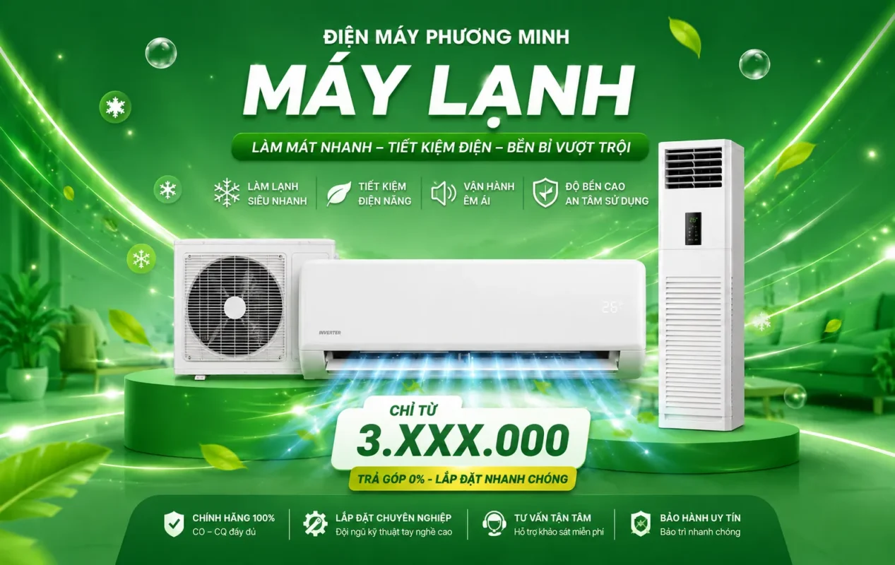 Điện máy phương minh nhà sỉ máy lạnh