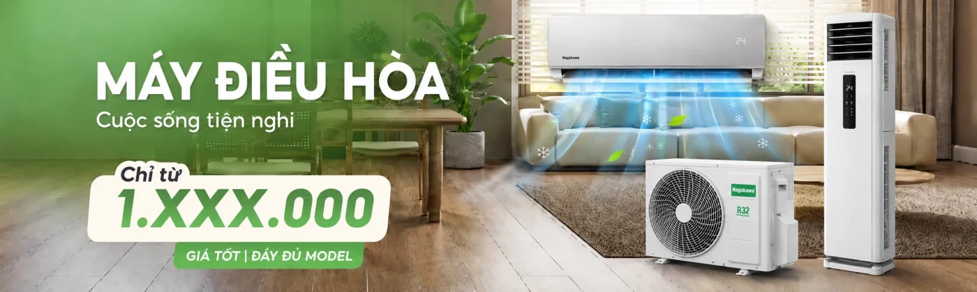 Máy điều hòa cuộc sống tiện nghi