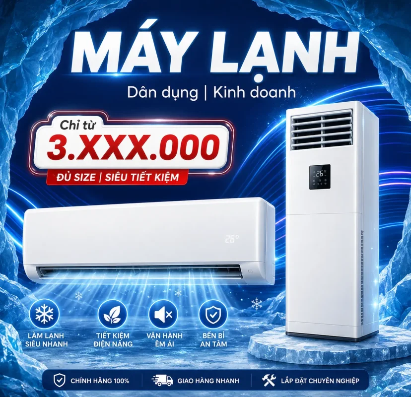 Phân phối máy lạnh dân dụng